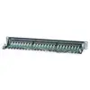 Obrázek symbolu pro Intellinet 720038 24 portů síťový patch panel 483 mm (19") CAT 6 1 U černá osazený