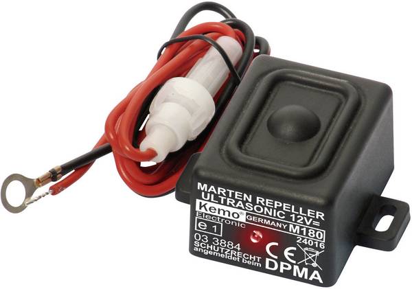 Kemo M180 odpuzovač kun, vodotěsný, 1 ks