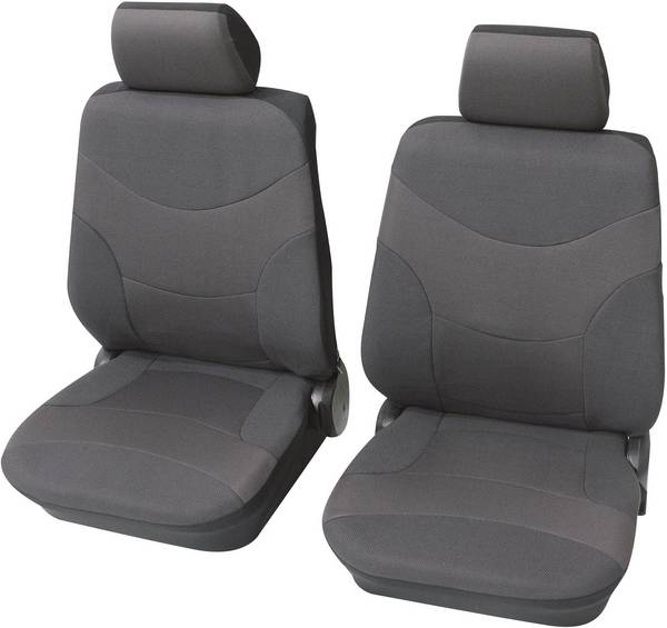 Petex 23491501 Vesuv autopotahy 6násobná polyester šedá sedadlo řidiče, sedadlo spolujezdce