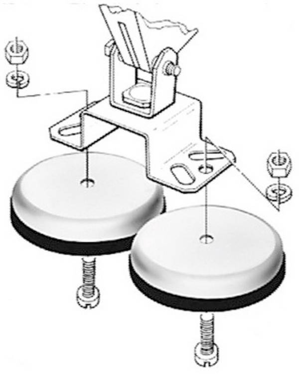 Hella magnetický držák   8HG 004 806-001