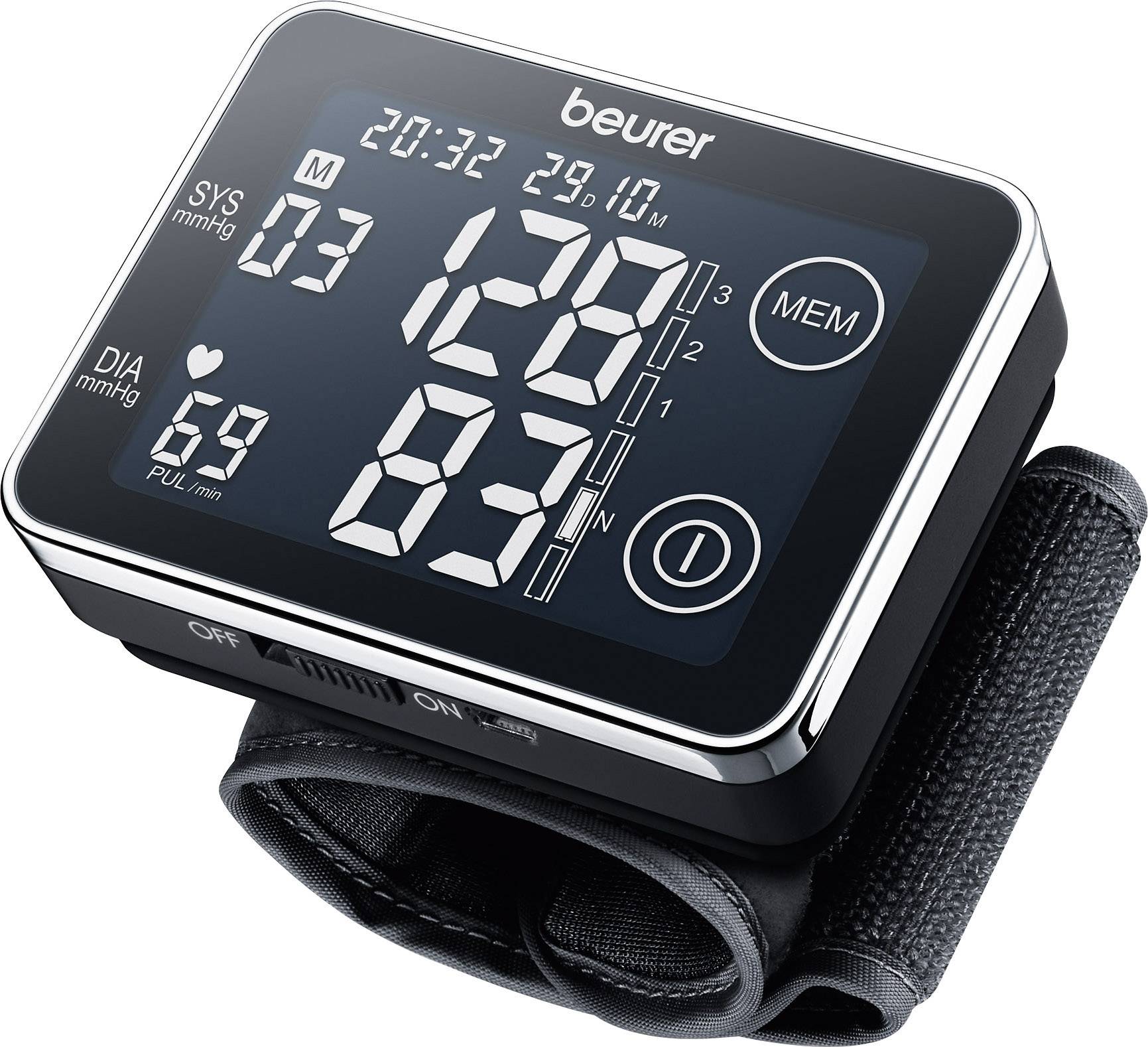 Beurer BC58 na zápěstí tlakoměr 659.16