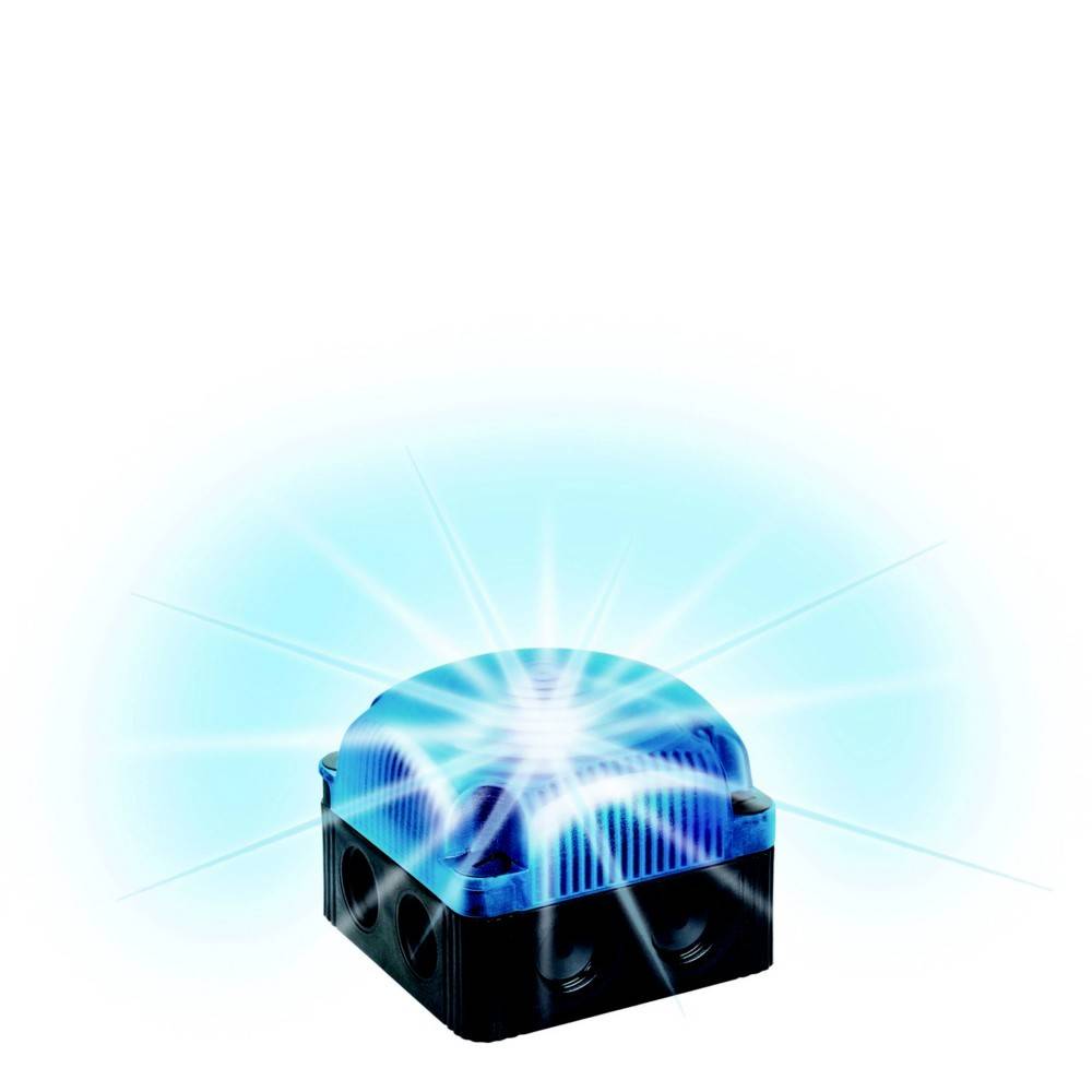 Werma Signaltechnik signální osvětlení LED 853.510.60 853.510.60 modrá zábleskové světlo 230 V/AC-1
