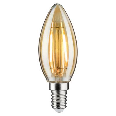 Paulmann 330028740 LED Energetická třída (EEK2021) G (A - G) E14 svíčkový tvar 2 W zlatá (Ø x v) 35 mm x 98 mm  1 ks