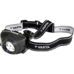 LED čelovka Varta X5 17730 101 421, na baterii, 65 g, černá, stříbrná