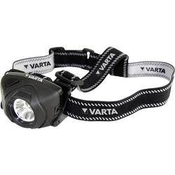 LED čelovka Varta Sports Light 1 W 17731101421, na baterii, 65 g, černá, stříbrná