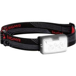 LED čelovka Sigma Headled 17050, na baterii, 37 g, černá