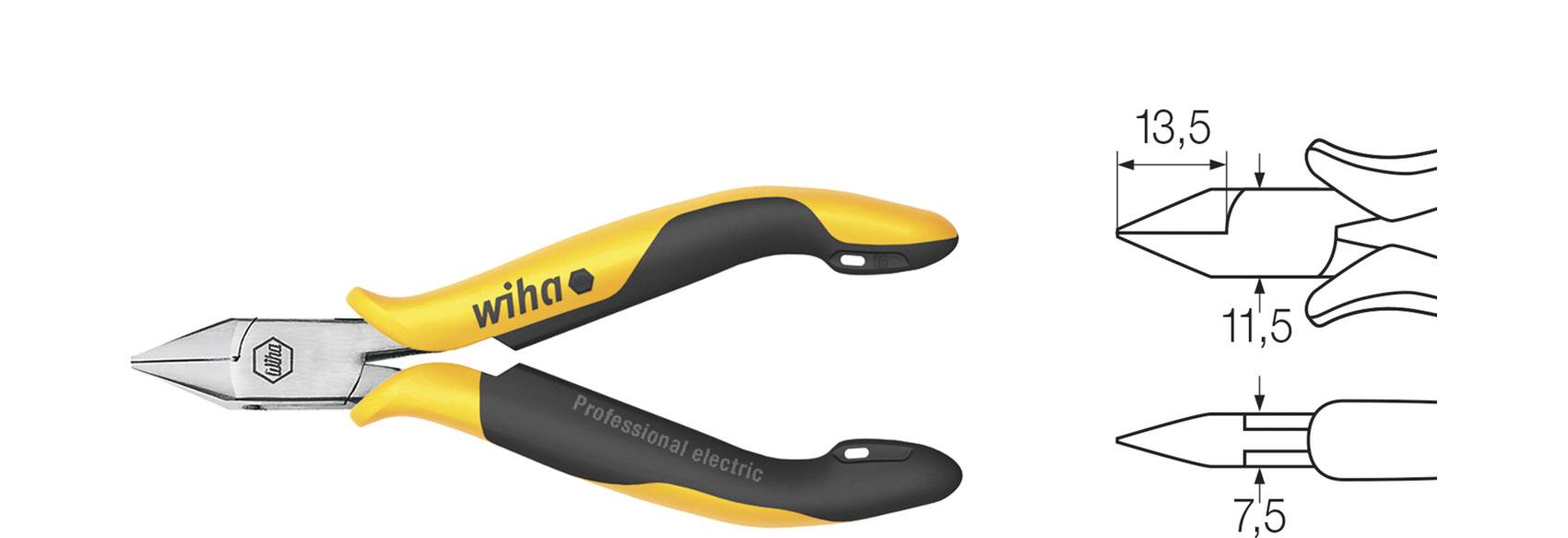 Wiha Z 41 4 04 115mm 26822 ESD boční štípací kleště bez fazety 115 mm-1