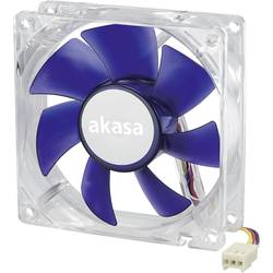 VENTIL. AKASA 8CM SILENT POGUMOVANÝ 3,5"
