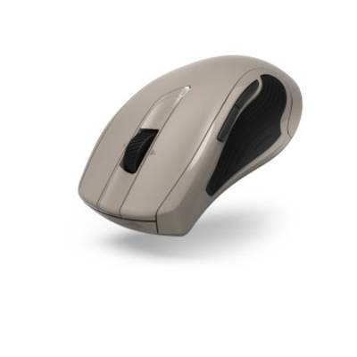 Hama   drátová myš bezdrátový   laserová béžová 7 tlačítko 3200 dpi ergonomická