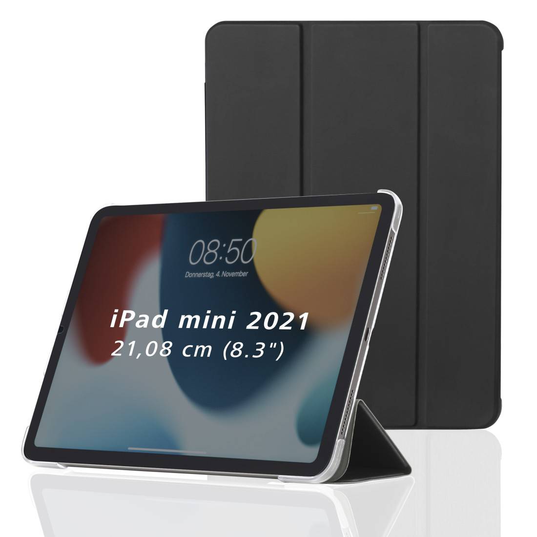 Hama obal na tablet Apple iPad mini 8.3 (6. Gen., 2021) 21,1 cm (8,3") Pouzdro typu kniha černá-2