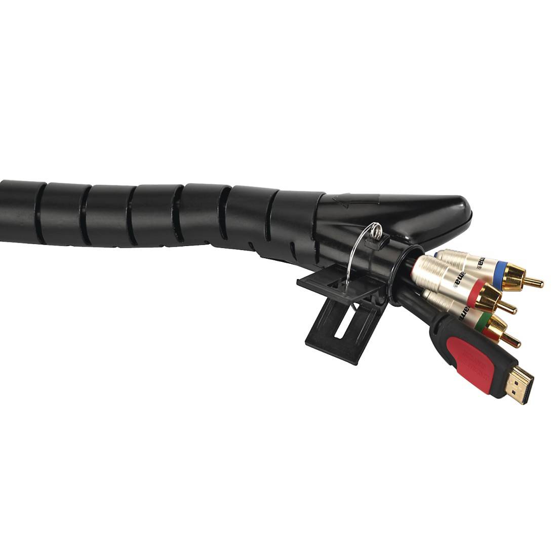 Hama hadice kabelového svazku plast černá flexibilní (Ø x d) 3 cm x 150 cm 1 ks 00020603-3