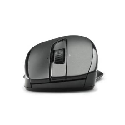 Hama   ergonomická myš bezdrátový   laserová černá 7 tlačítko 3200 dpi ergonomická