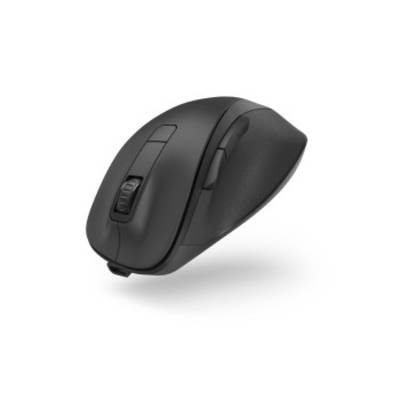 Hama   ergonomická myš bezdrátový   optická černá 6 tlačítko 1600 dpi ergonomická, nabíjecí