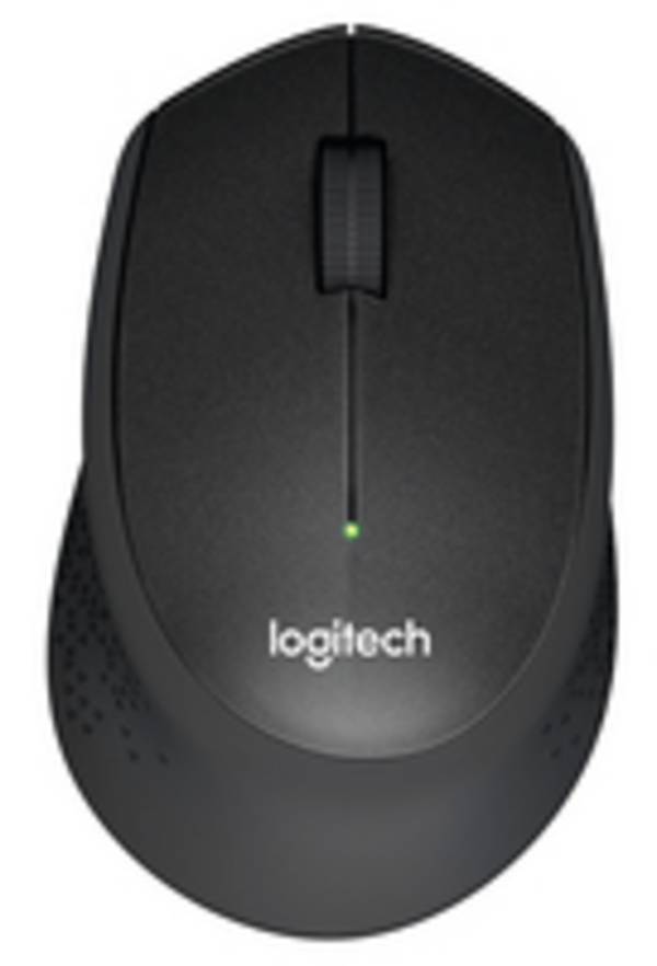 Logitech 910-004905  myš, přenos bezdrátový, 3 tlačítko, 1.000 dpi, černá
