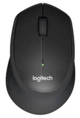 Logitech 910-004905  myš, přenos bezdrátový, 3 tlačítko, 1.000 dpi, černá