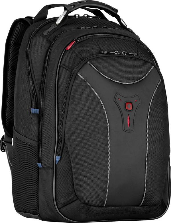 Wenger batoh na notebooky 600637 CARBON, max. 43,9 cm (17,3") , černá