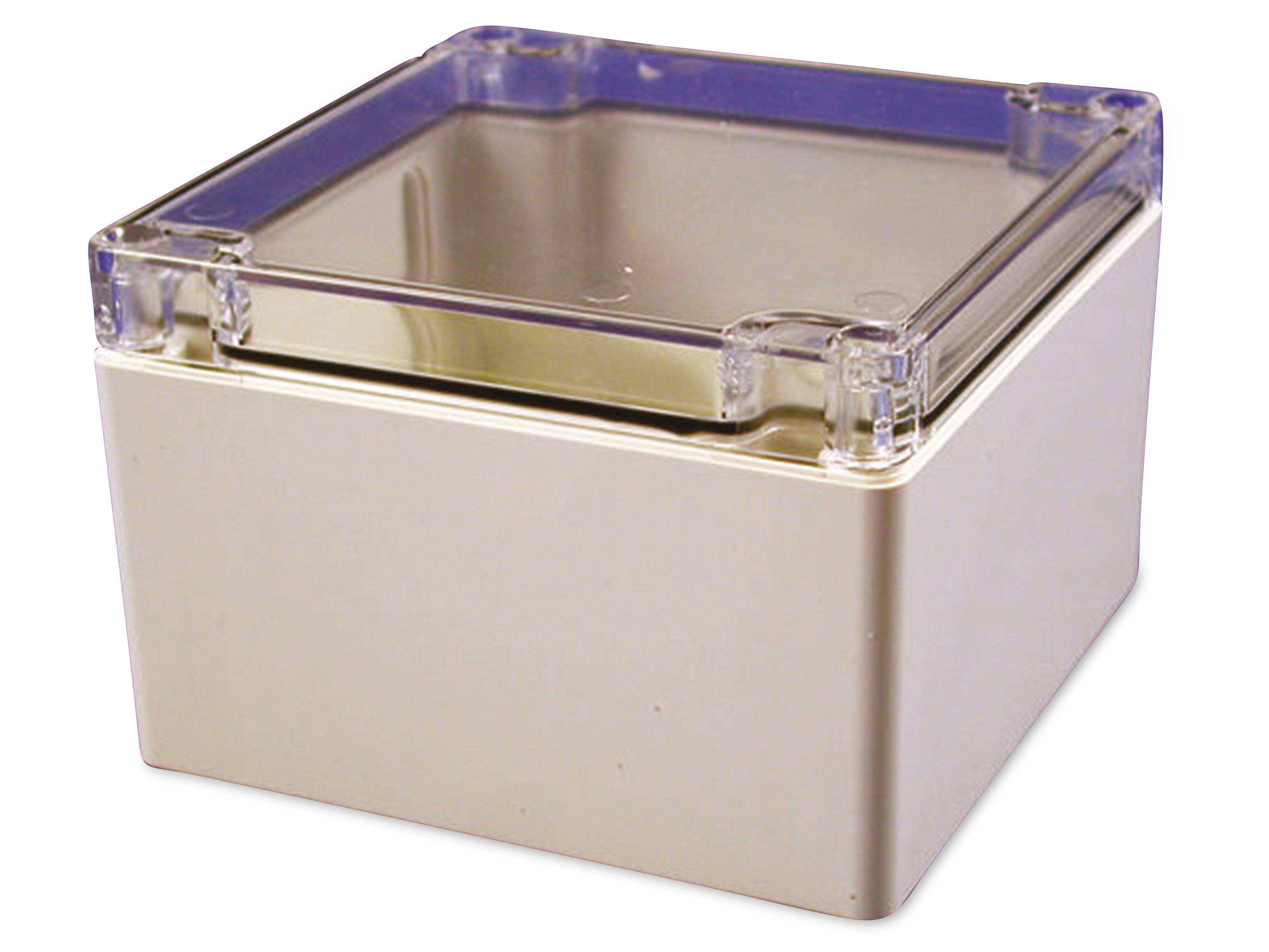 Hammond Electronics 1554P2GYCL univerzální pouzdro 120 x 120 x 80 ABS šedobílá (RAL 7035) 1 ks-0