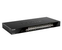 D-Link DGS-1520-28/E D-Link DGS-1520-28/E. Tipo interruttore: Gestito, Livello del commutatore: L3. T síťový switch-0
