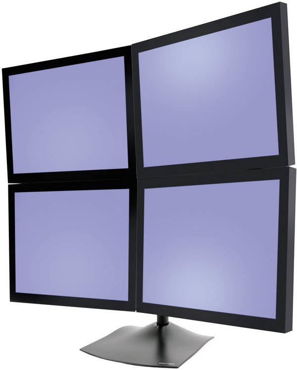 <br> Ergotron<br> DS100<br> <br> držák monitoru<br> 4 Displej: (s)<br> 25,4 cm (10") - 61 cm (24")<br> černá<br> otočný<br>