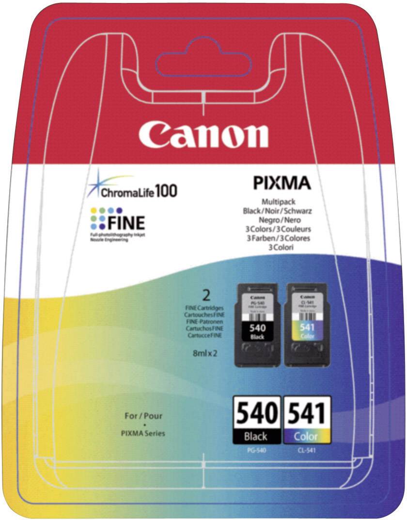 Canon Ink PG-540, CL-541 originál kombinované balení černá, azurová, purppurová, žlutá 5225B006
