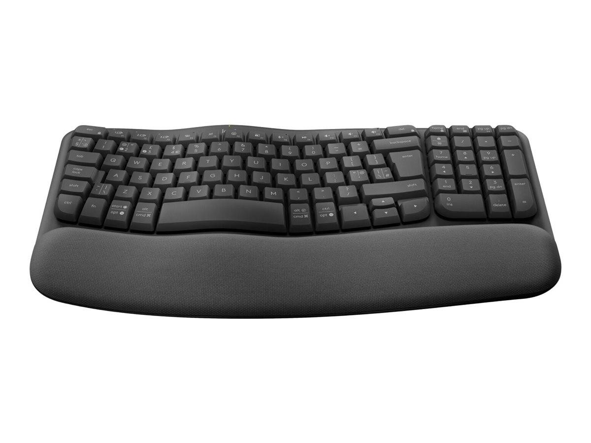 Logitech 920-012327 bezdrátový klávesnice německá, QWERTZ grafit-0