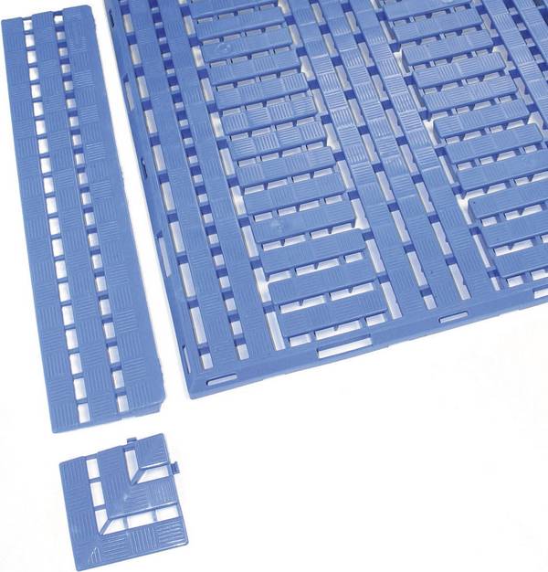 COBA Europe WD040002 Work Deck Ecke podlahový rošt (d x š x v) 0.6 m x 112 mm x 25 mm  zelená
