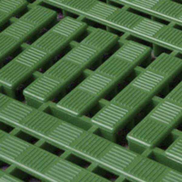 COBA Europe WD040003P Work Deck Ecke podlahový rošt (d x š x v) 112 x 112 x 25 mm  zelená