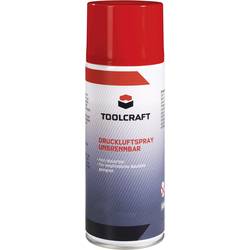 Stlačený vzduch Toolcraft 20793T, nehořlavý, 400 ml