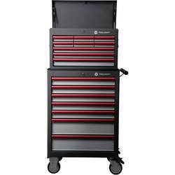 Dielenský vozík Toolcraft 307 + box na náradie 309, 888574