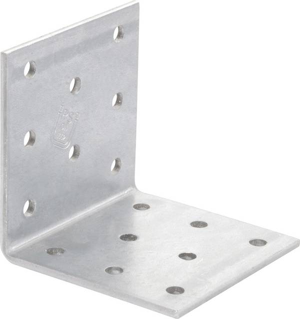 TOOLCRAFT Děrovaný úhelník, 60 x 60 x 60 mm 60 mm Ocel  1 ks