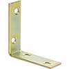 Montážní úhelník TOOLCRAFT 889634 N/A, (d x š) 50 mm x 50 mm, Pozinkovaná ocel, žlutá, 1 ks