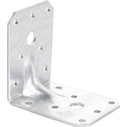 Montážny uholník TOOLCRAFT 889648 N/A, (d x š x v) 70 x 70 x 55 mm, Oceľ, 1 ks