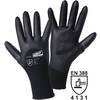 Pracovné rukavice L+D worky MICRO black 1152, velikost rukavic: 7, S