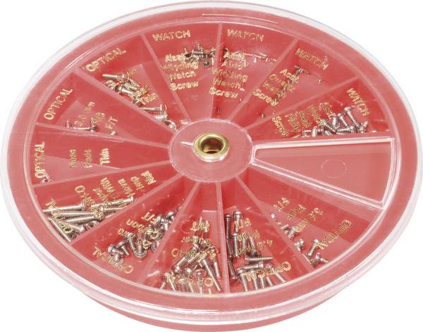 TOOLCRAFT 7040497 sada hodinářských šroubků  240dílná