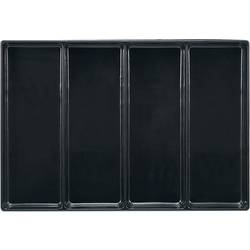 Vložka do zásuvky so 4 priehradkami TOOLCRAFT 96029C701, Rozmery:(d x š x v) 570 x 392 x 50 mm