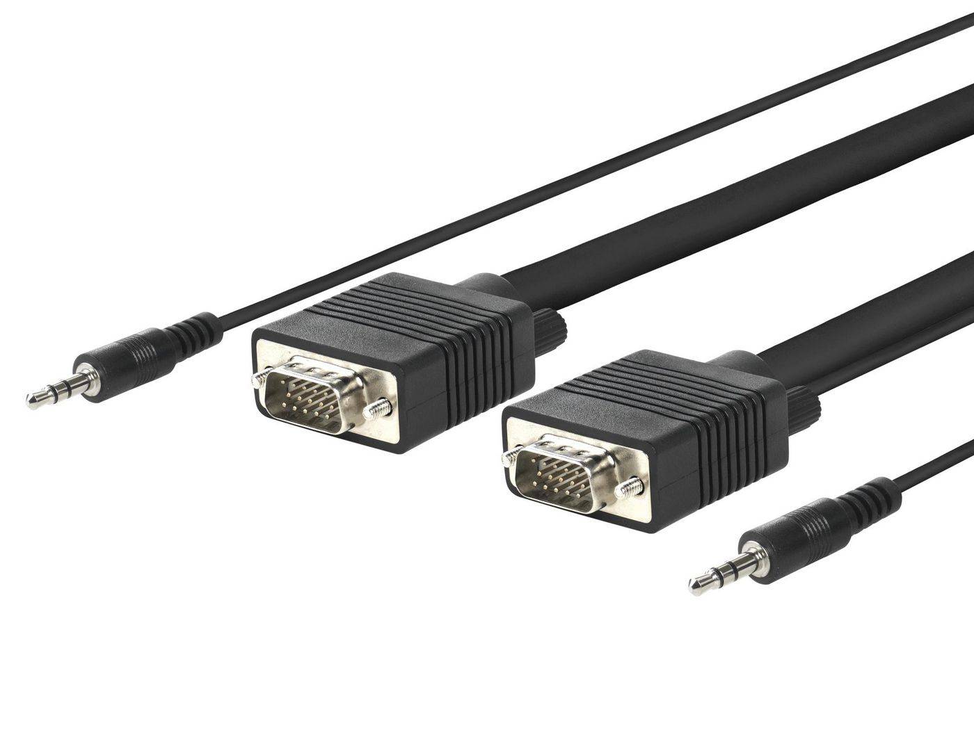 MicroConnect kabel 3 m černá MONGG3BMJ VGA kabel-0