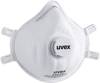 uvex silv-air classic 22310 8732310 respirátor proti jemnému prachu, s ventilem FFP3 15 ks