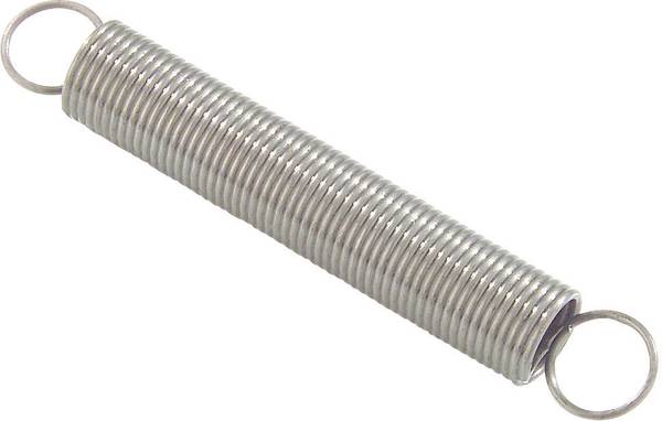 Tažné pružiny z nerezové oceli 17451 Rozměry (Ø x D) 5.5 mm x 20.2 mm  Množství 5 ks