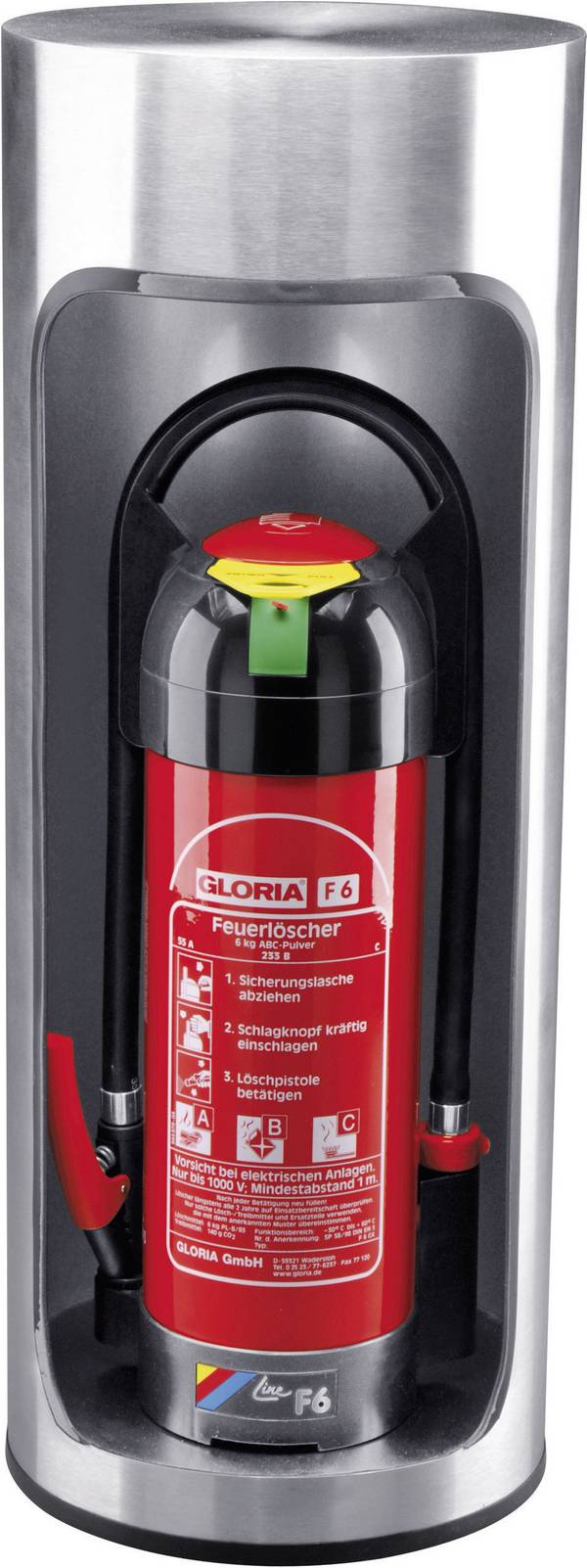 Gloria    sloupek na hasicí přístroje        Obsah 1 ks