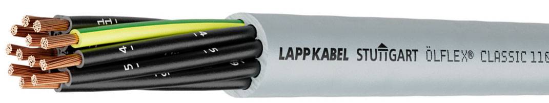 LAPP ÖLFLEX® CLASSIC 110 H 10019910/300 řídicí kabel 2 x 0.75 mm², 300 m, šedá (RAL 7001)