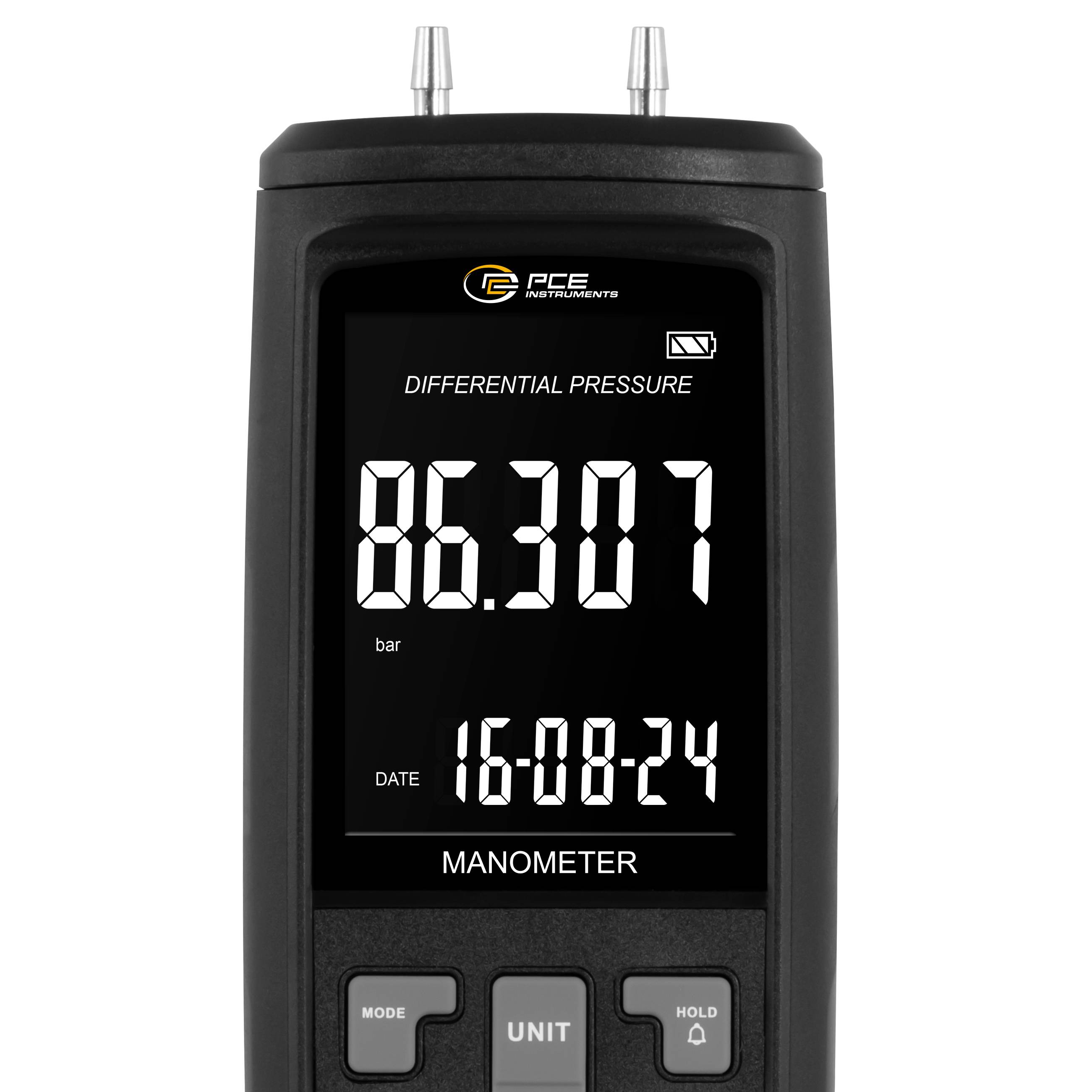 PCE Instruments manometr spodní strana -1 do 1 bar-1