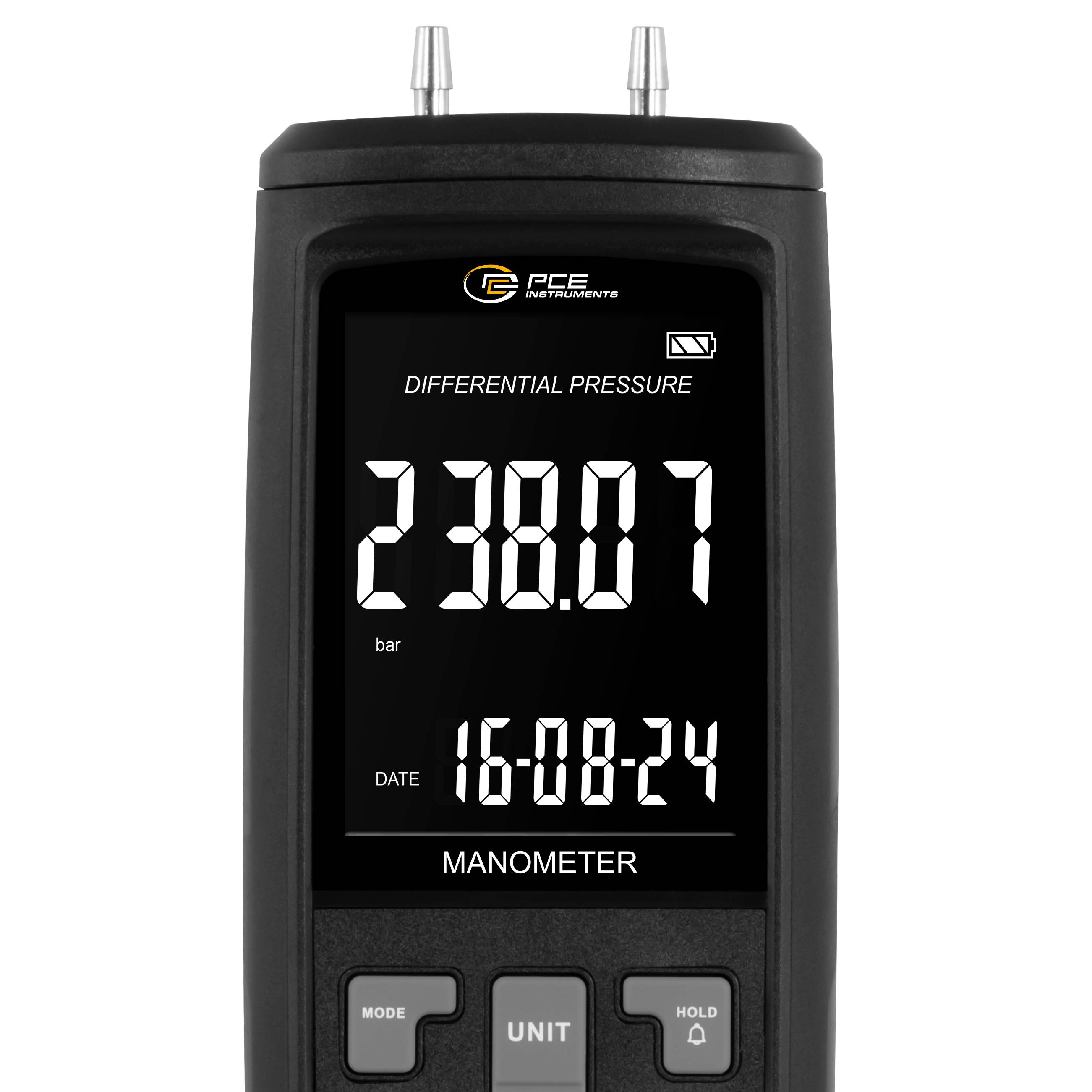 PCE Instruments manometr spodní strana -2.5 do 2.5 bar-1