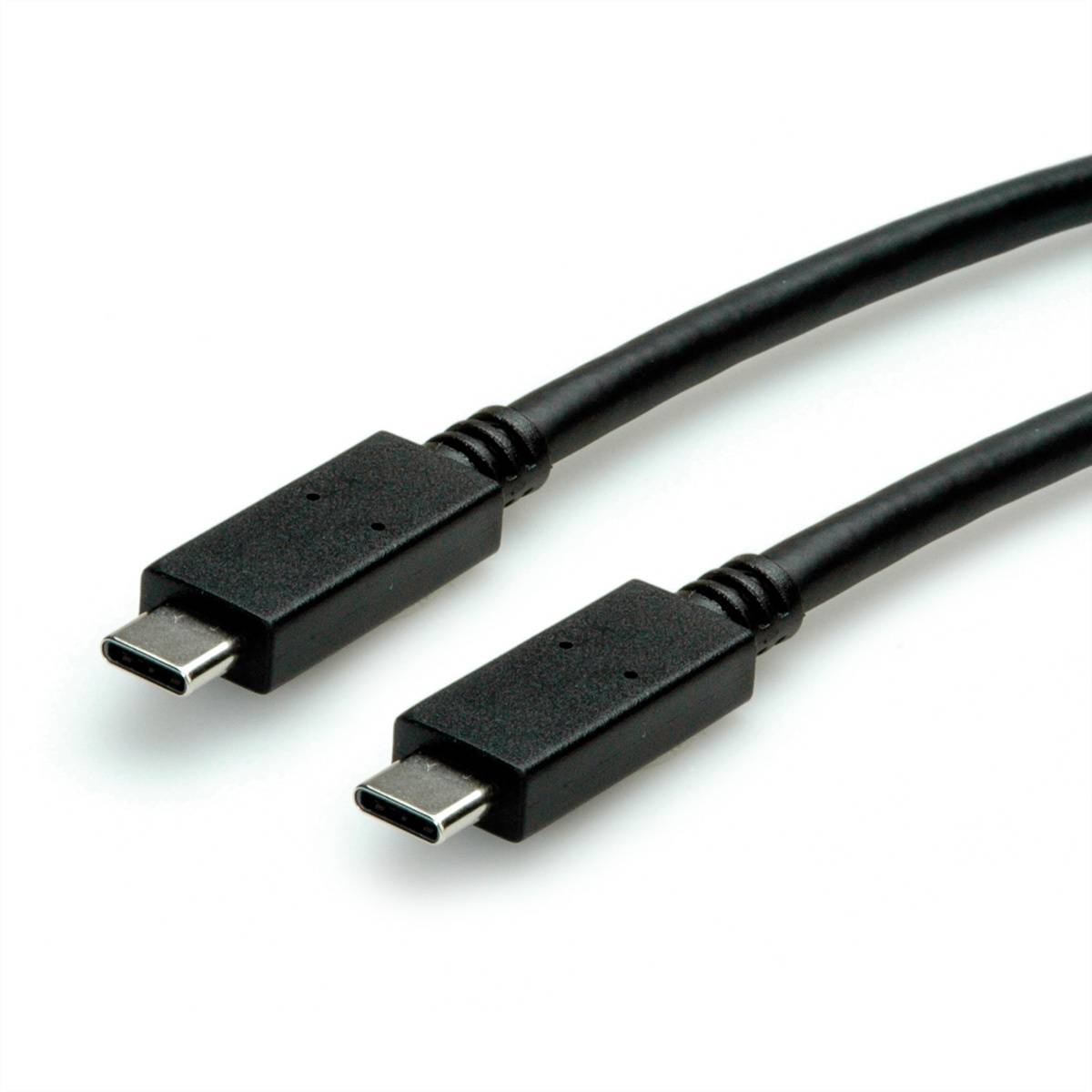 Secomp Napájecí kabel USB USB 3.2 Gen2 USB-C ® zástrčka, USB-C ® zástrčka 0.50 m černá stíněný S3520-0