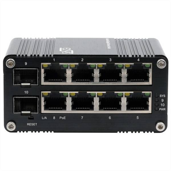 Exsys EX-62035MPoE-SFP EXSYS - Switch Industrie Ethernet 8x10/100/100/1000F - - 1 - Switch - 1 Gbps síťový switch  10 / 100 / 1000 MBit/s funkce PoE