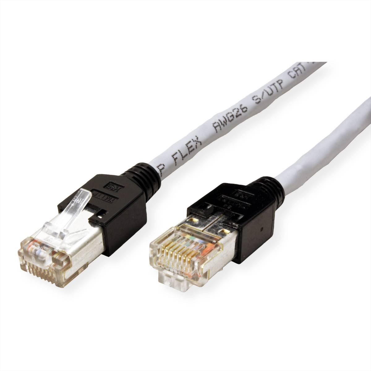 Secomp 21.05.7200 RJ45 síťové kabely, propojovací kabely CAT 5e S/UTP 20.00 m šedá PVC plášť 1 ks-1