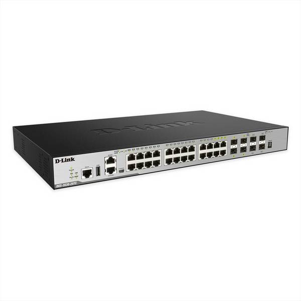 D-Link DGS-3630-28TC Switch síťový switch  10 GBit/s