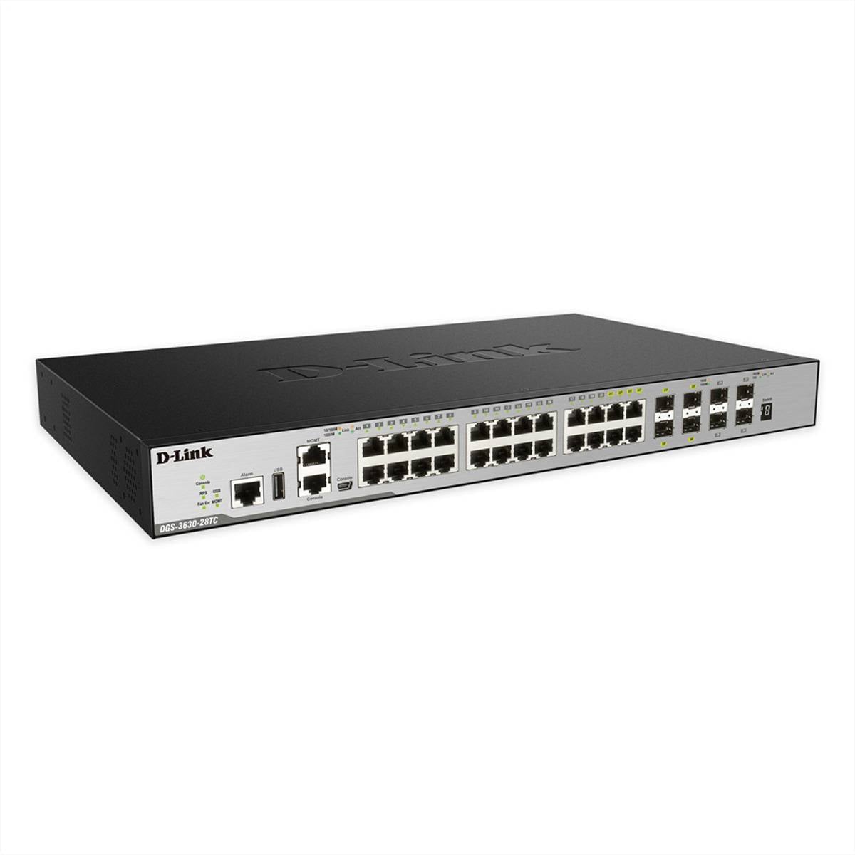 D-Link DGS-3630-28TC Switch síťový switch 10 GBit/s-0