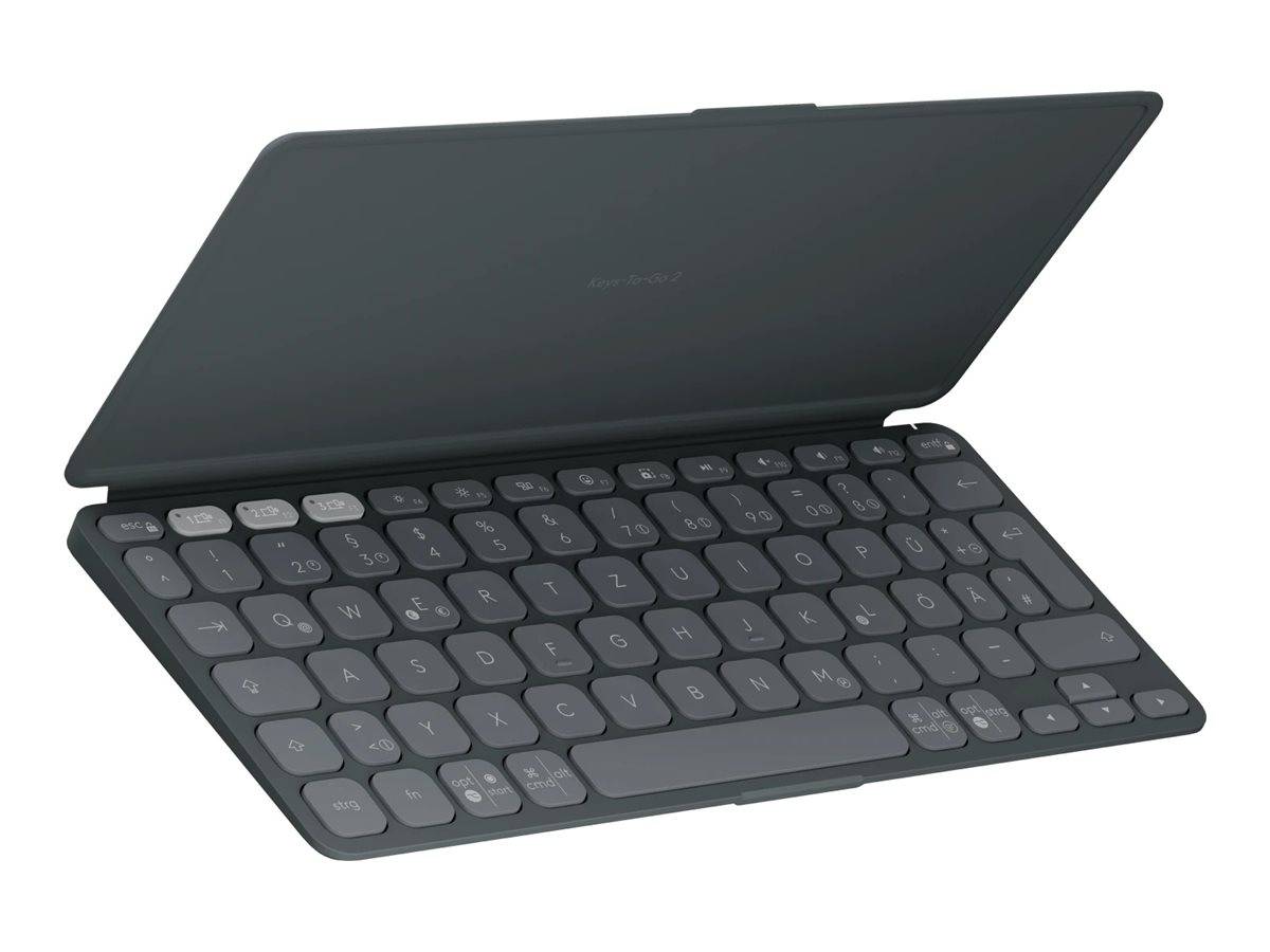 Logitech 920-012964 bezdrátový klávesnice německá, QWERTZ vícebarevná tlačítka multimédií-3