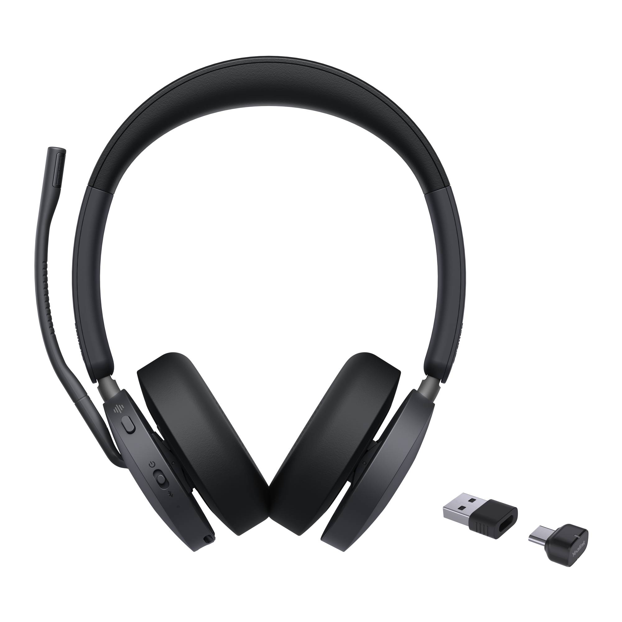 Yealink BH74 UC USB-C/A Headset otevřená (On Ear) Bluetooth® stereo vícebarevná Potlačení hluku regulace hlasitosti Počí-3
