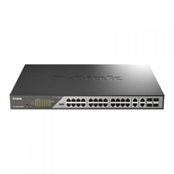 D-Link DSS-200G-28MPP D-Link DSS-200G-28MPP/E 28-Port Switch, síťový switch